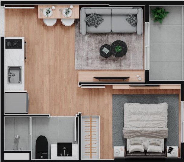 up vila sonia - 1 dorm