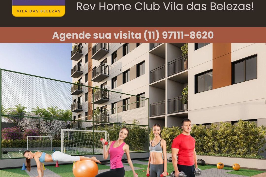 Descubra o espaço perfeito para manter a forma e se divertir no Rev Home Club Vila das Belezas!